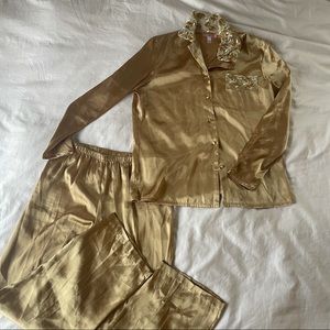 Gold Pajama Set
